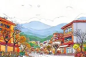 长夜灯塔的守塔人与船医在塔灯下翻阅旧日志